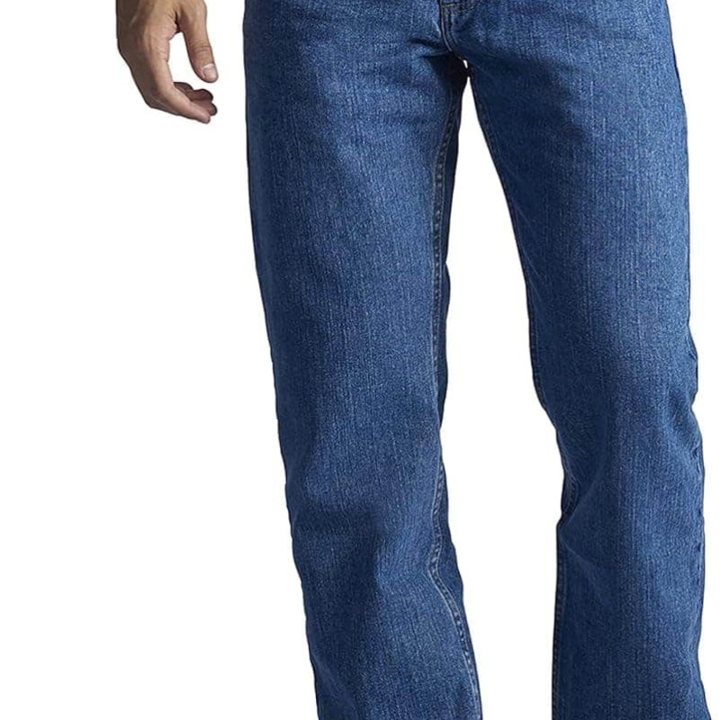 Men's Regular Fit Straight Leg Jean
