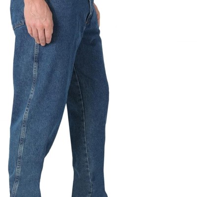 Men's Classic Relaxed Fit Stretch Jeans Ripped Skinny