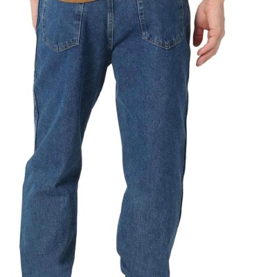 Men's Classic Relaxed Fit Stretch Jeans Ripped Skinny