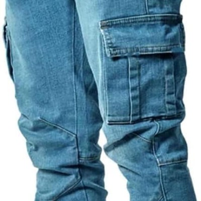 Men's Slim Fit Stretch Jeans Ripped Skinny Jeans for Men, Distressed Straight Leg Fashion Comfort Flex Waist Pants