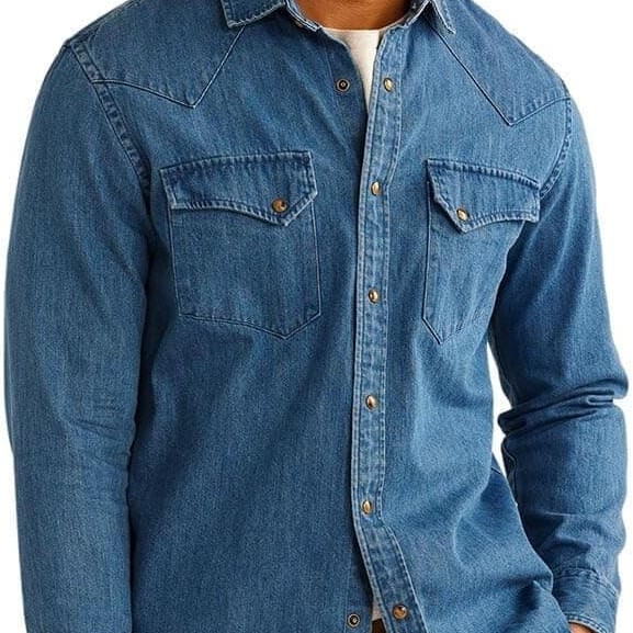 Men's Long Sleeve Snap Front Wyatt Shirt